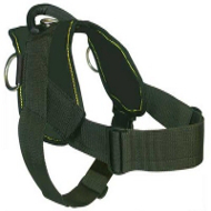 Sturdy Any Weather Nylon Dog Harness with Heavy Duty Handle - Click Image to Close
